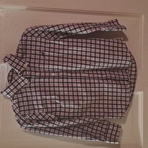 Properly Tied, boys size 5, navy and red plaid